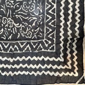 Johnny Was cashmere blend scarf 49x66